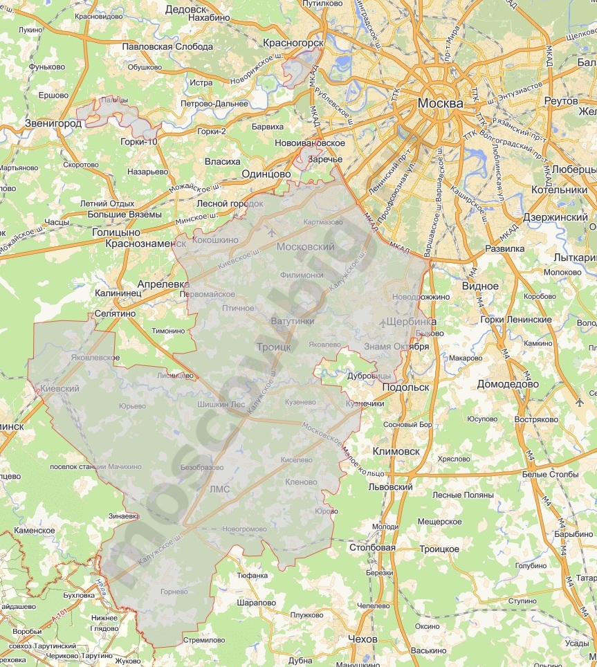 Большая москва границы. Новая Москва на карте. Новая Москва карта новой Москвы. Территория новой Москвы на карте. Территория новой Москвы на карте к 2020.